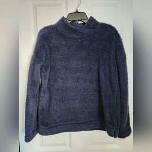 Item #:95 Jane and Bleecker Navy Sweater Pajama Top